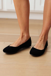 Thumbnail for On Your Toes Ballet Flats in Black