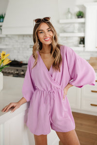 Thumbnail for Purple Promise Romper