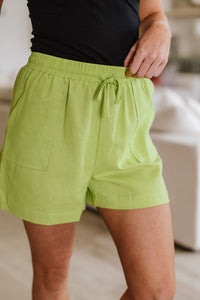 Thumbnail for Ray of Sunshine Linen Shorts