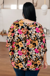 Thumbnail for Take Another Chance Floral Print Top