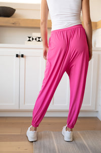 Thumbnail for The Motive Slouch Jogger in Hot Pink