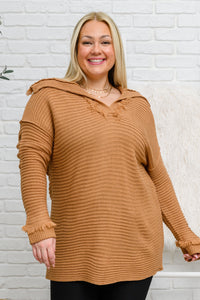 Thumbnail for Travel Far & Wide Sweater in Taupe