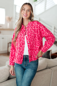 Thumbnail for Wild At Heart Animal Print Button Down