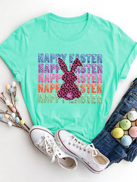 Thumbnail for HAPPY EASTER Round Neck Short Sleeve T-Shirt