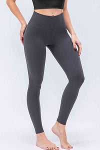 Thumbnail for Wide Waistband Slim Fit Active Leggings