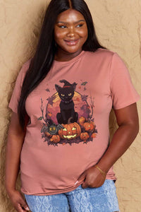 Thumbnail for Simply Love Full Size Halloween Theme Graphic T-Shirt