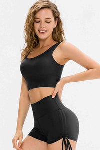 Thumbnail for Scoop Neck Long Sports Bra