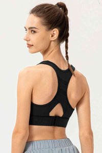 Thumbnail for Scoop Neck Long Sports Bra