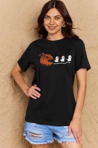 Thumbnail for Simply Love Full Size Jack-O'-Lantern Graphic Cotton T-Shirt