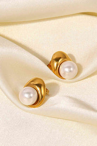 Thumbnail for Lovelier Than Ever Pearl Stud Earrings