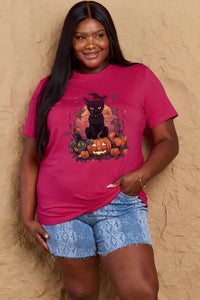 Thumbnail for Simply Love Full Size Halloween Theme Graphic T-Shirt