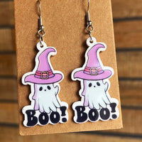 Thumbnail for Halloween Theme Acrylic Dangle Earrings