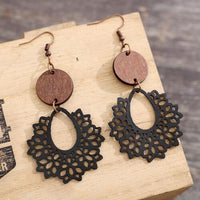 Thumbnail for Geometric Cutout Dangle Earrings