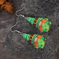 Thumbnail for Wooden Alloy Dangle Earrings