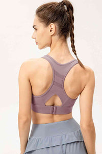 Thumbnail for Scoop Neck Long Sports Bra