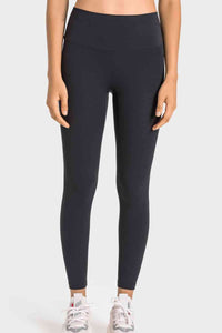 Thumbnail for High-Rise Wide Waistband Yoga Leggings