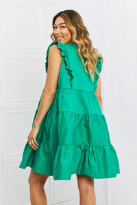 Thumbnail for Hailey & Co Play Date Full Size Ruffle Dress