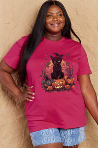 Thumbnail for Simply Love Full Size Halloween Theme Graphic T-Shirt