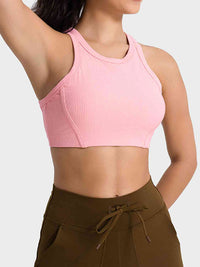 Thumbnail for Wide Strap Cropped Sport Tank