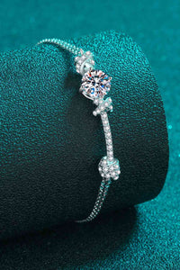 Thumbnail for 2 Carat Moissanite 925 Sterling Silver Bracelet