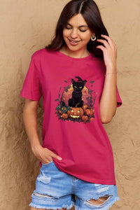 Thumbnail for Simply Love Full Size Halloween Theme Graphic T-Shirt