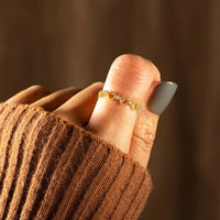 Thumbnail for Heart Shape 18K Gold-Plated Ring