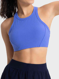 Thumbnail for Wide Strap Cropped Sport Tank