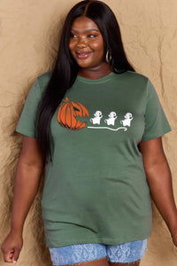 Thumbnail for Simply Love Full Size Jack-O'-Lantern Graphic Cotton T-Shirt