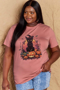 Thumbnail for Simply Love Full Size Halloween Theme Graphic T-Shirt