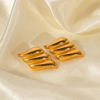 Thumbnail for Minimalist 18K Gold-Plated Earrings