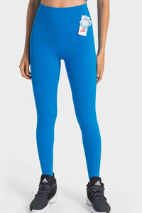 Thumbnail for High-Rise Wide Waistband Yoga Leggings